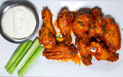 Naked buffalo wings