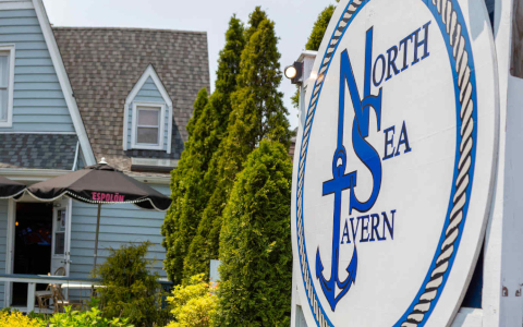 North Sea Tavern exterior sign